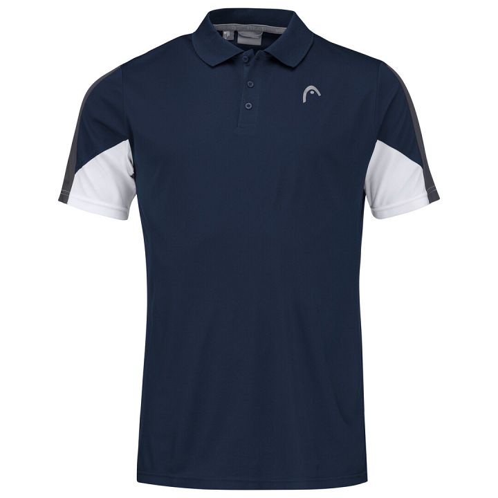 Head Club 22 Tech Polo Dark Blue